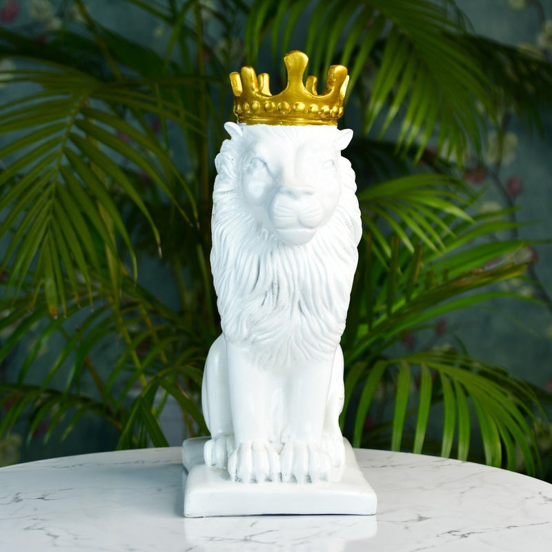 Sowpeace White Lion Showpiece – view 6