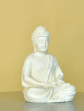 Sowpeace White Resin Buddha - Decor - Sowpeace - Sowpeace White Resin Buddha - RES - RMBW - TT - Sowpeace