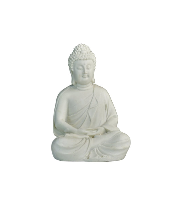 Sowpeace White Resin Buddha — image 7