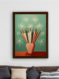 Sowpeace: Winter Festive Joy Abstracted Canvas – Premium Indian - Inspired Wall Art for Elegant Holiday Interiors - Wall painting - Chitran by sowpeace - Sowpeace: Winter Festive Joy Abstracted Canvas – Premium Indian - Inspired Wall Art for Elegant Holiday Interiors - CH - WRT - WCA - Sowpeace