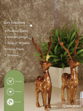 Sowpeace Wooden Dotted Deer: Small Artisan Decor - Sowpeace - Sowpeace Wooden Dotted Deer: Small Artisan Decor - Wood - WDDD - WDN - TT - Sowpeace