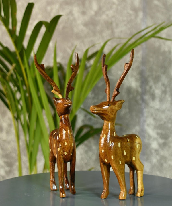 Sowpeace Wooden Dotted Deer: Small Artisan Decor — image 5