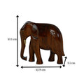 Sowpeace Wooden Elephant: Artisan Tabletop Decor Masterpiece - Tabletop - Sowpeace - Animal - New Arrivals