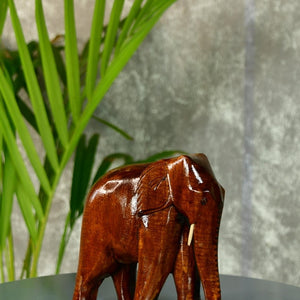 Sowpeace Wooden Elephant: Artisan Tabletop Decor Masterpiece - Wooden - Sowpeace - Sowpeace Wooden Elephant: Artisan Tabletop Decor Masterpiece - Wood - ELDN - WDN - TT - Sowpeace