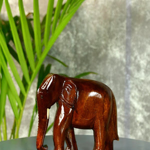 Sowpeace Wooden Elephant: Artisan Tabletop Decor Masterpiece - Wooden - Sowpeace - Sowpeace Wooden Elephant: Artisan Tabletop Decor Masterpiece - Wood - ELDN - WDN - TT - Sowpeace