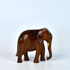 Sowpeace Wooden Elephant: Artisan Tabletop Decor Masterpiece - Wooden - Sowpeace - Sowpeace Wooden Elephant: Artisan Tabletop Decor Masterpiece - Wood - ELDN - WDN - TT - Sowpeace