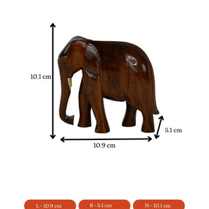 Sowpeace Wooden Elephant: Artisan Tabletop Decor Masterpiece - Wooden - Sowpeace - Sowpeace Wooden Elephant: Artisan Tabletop Decor Masterpiece - Wood - ELDN - WDN - TT - Sowpeace