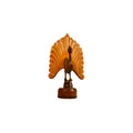 Sowpeace Wooden Peacock: Artisan Bicolor Tabletop Decor - Tabletop - Sowpeace - Animal - New Arrivals