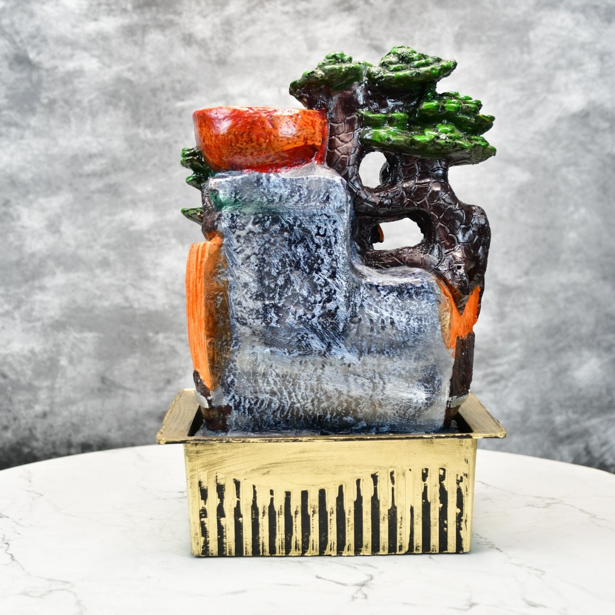 Sowpeace Zen Ripple Serenity Fountain | Relaxing Indoor Water Feature for Home Décor & Gifting