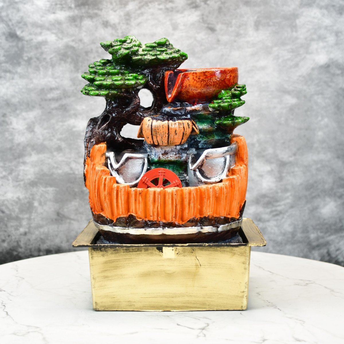 Sowpeace Zen Ripple Serenity Fountain | Relaxing Indoor Water Feature for Home Décor & Gifting - Sowpeace - 