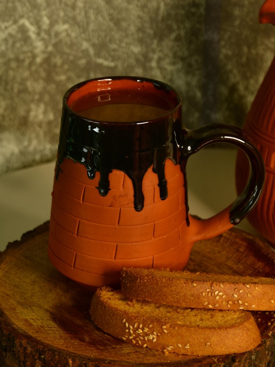 Terracotta Beer Mug: Stylish Home Decor and Kitchenware - Sowpeace - Terracotta Beer Mug: Stylish Home Decor and Kitchenware - Terr - Uten - Terr - TPTBM - Sowpeace