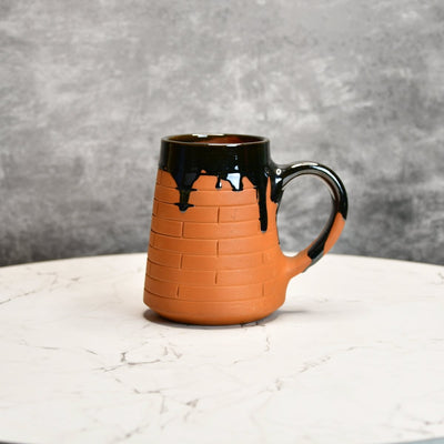 Terracotta Beer Mug: Stylish Home Decor and Kitchenware