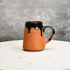 Terracotta Beer Mug: Stylish Home Decor and Kitchenware - Additional View