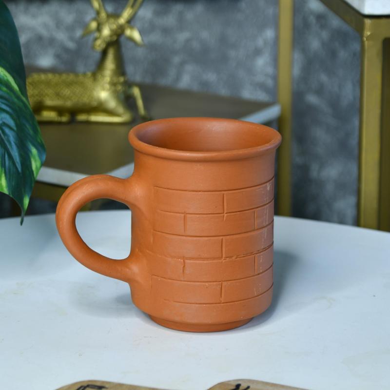 Terracotta Coffee Mug: Stylish, Functional Home & Kitchenware