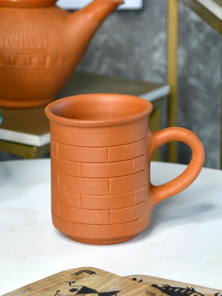 Terracotta Coffee Mug: Stylish, Functional Home & Kitchenware - Utensils - Sowpeace - Terracotta Coffee Mug: Stylish, Functional Home & Kitchenware - Terr - Uten - Terr - CMGHB - Sowpeace