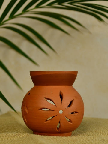 Terracotta Diffuser: Artisan - Made Round Bottom Tabletop Home Decor Accent - diffuser. - Sowpeace - Terracotta Diffuser: Artisan - Made Round Bottom Tabletop Home Decor Accent - Terr - Dcr - Terr - TDRB - Sowpeace