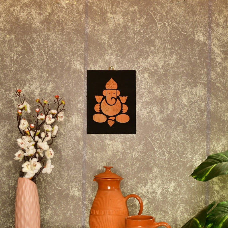 Terracotta Ganesh: Artisan Home Decor Elegance and Serenity – view 5