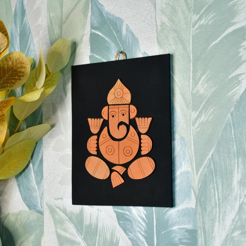 Terracotta Ganesh: Artisan Home Decor Elegance and Serenity – view 1