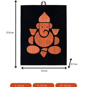 Terracotta Ganesh: Artisan Home Decor Elegance and Serenity - Sowpeace - Terracotta Ganesh: Artisan Home Decor Elegance and Serenity - Terr - WART - SANJ - GNSH - Sowpeace