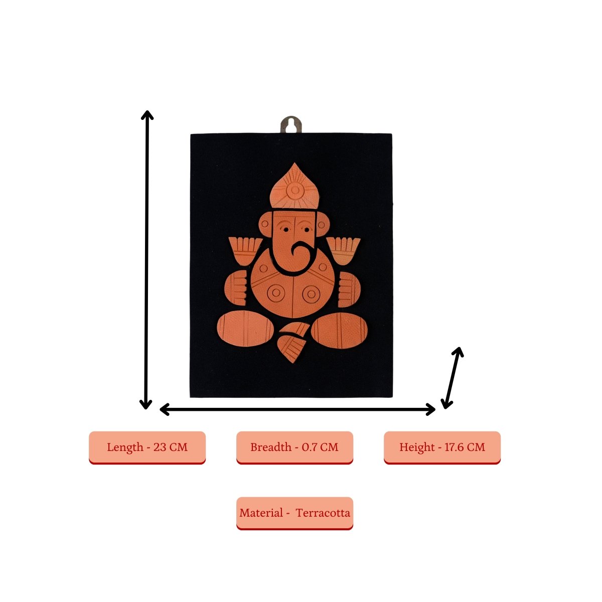 Terracotta Ganesh: Artisan Home Decor Elegance and Serenity - Sowpeace - Diwali - New Arrivals