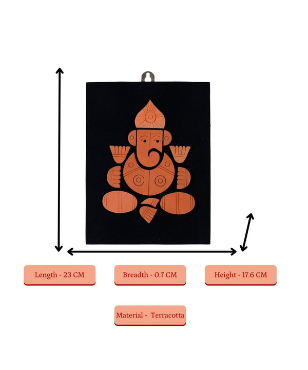 Terracotta Ganesh: Artisan Home Decor Elegance and Serenity — image 4