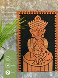 Terracotta Ganesh Janani: Artisan Wall Decor for Home Bliss - Sowpeace - Terracotta Ganesh Janani: Artisan Wall Decor for Home Bliss - Terr - WART - SANJ - JNGN - Sowpeace