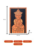 Terracotta Ganesh Janani: Artisan Wall Decor for Home Bliss - Sowpeace - Terracotta Ganesh Janani: Artisan Wall Decor for Home Bliss - Terr - WART - SANJ - JNGN - Sowpeace