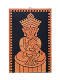 Terracotta Ganesh Janani: Artisan Wall Decor for Home Bliss - Sowpeace - Terracotta Ganesh Janani: Artisan Wall Decor for Home Bliss - Terr - WART - SANJ - JNGN - Sowpeace