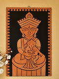 Terracotta Ganesh Janani: Artisan Wall Decor for Home Bliss - Sowpeace - Terracotta Ganesh Janani: Artisan Wall Decor for Home Bliss - Terr - WART - SANJ - JNGN - Sowpeace