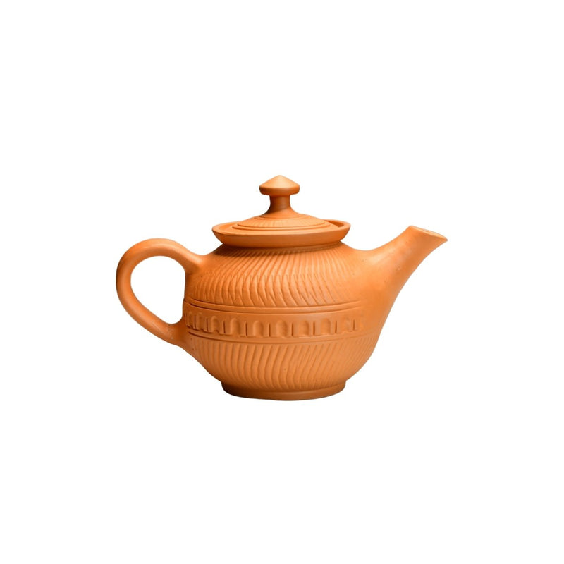 Terracotta Kettle: Artisan Charm for Home and Kitchen – view 8