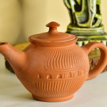 Terracotta Kettle: Artisan Charm for Home and Kitchen - Utensils - Sowpeace - kettles - Kitchen ware