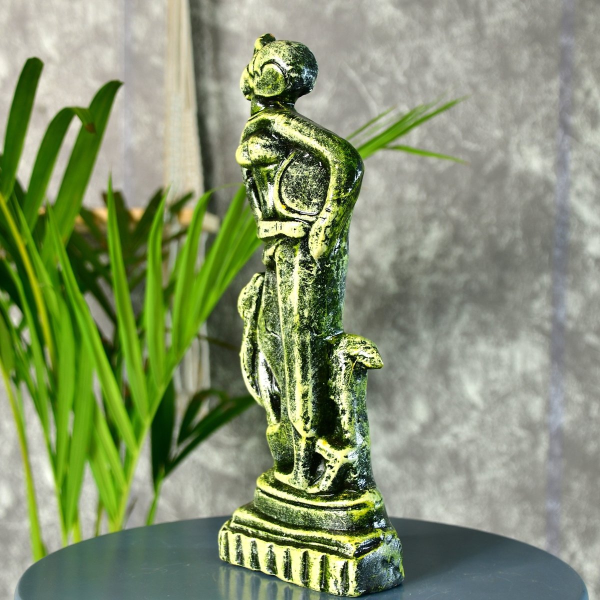 Terracotta Lady with Deer: Artisan Tabletop Home Decor - terracotta tabletop - Sowpeace - New Arrivals - Tabletop