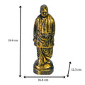 Terracotta Netaji Statue: Artisan - Made Tabletop Decor Masterpiece - terracotta tabletop - Sowpeace - New Arrivals - Tabletop