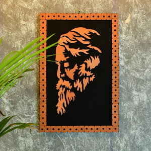 Terracotta Rabindranath Wall Art: Artisan Home Delight - Sowpeace - Terracotta Rabindranath Wall Art: Artisan Home Delight - Terr - WART - SANJ - RBNT - Sowpeace