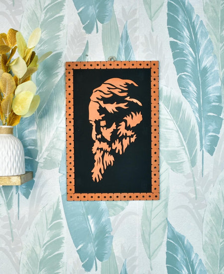 Terracotta Rabindranath Wall Art: Artisan Home Delight