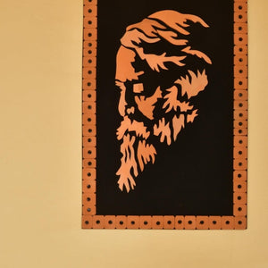 Terracotta Rabindranath Wall Art: Artisan Home Delight - Sowpeace - Terracotta Rabindranath Wall Art: Artisan Home Delight - Terr - WART - SANJ - RBNT - Sowpeace