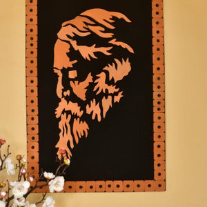 Terracotta Rabindranath Wall Art: Artisan Home Delight - Sowpeace - Terracotta Rabindranath Wall Art: Artisan Home Delight - Terr - WART - SANJ - RBNT - Sowpeace