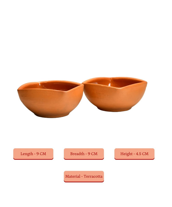 Terracotta Square Serving Bowl: Artistic Kitchen Elegance — image 5
