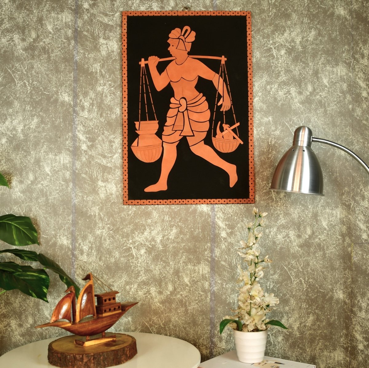 Terracotta The Graced Work Art: Artisan Home Decor - Sowpeace - New Arrivals - Terracotta