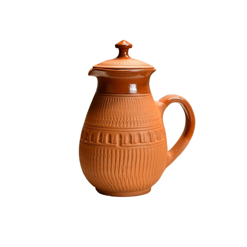Terracotta Water Jug: Artisan Elegance for Home and Kitchen – view 8