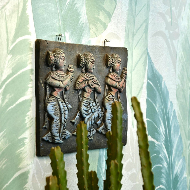 Tribal Essence: Artisan Terracotta Abstract Wall Art for Home – view 7