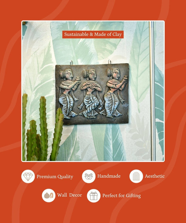 Tribal Essence: Artisan Terracotta Abstract Wall Art for Home — image 3
