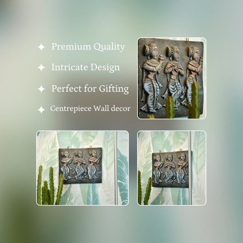 Tribal Essence: Artisan Terracotta Abstract Wall Art for Home – view 5