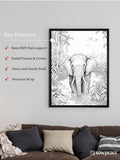 Unwind with Nature's Rhythm: Sowpeace Handcrafted Prints – Premium Indian - Inspired Canvas Art for Elegant Home Decor - Wall painting - Chitran by sowpeace - Unwind with Nature's Rhythm: Sowpeace Handcrafted Prints – Premium Indian - Inspired Canvas Art for Elegant Home Decor - CH - WRT - LED - Sowpeace