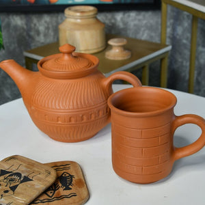 Brick Stripes Imprinted Terracotta Mugs -Utensils-Sowpeace-Brick Stripes Imprinted Terracotta Mugs -Utensils-Sowpeace-Brick Stripes Imprinted Terracotta Mugs-Terr-Uten-Terr-CMGHB-Sowpeace-Terr-Uten-Terr-CMGHB-Sowpeace