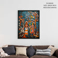 Canvas Art: Serene Women and Trees Wall Decor Masterpiece -Wall painting-Chitran by sowpeace-Canvas Art: Serene Women and Trees Wall Decor Masterpiece-CH-WRT-MTWT-Sowpeace