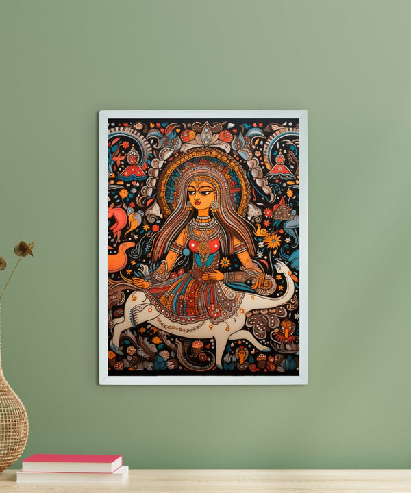 Cosmic Connections: Sowpeace Handcrafted Canvas Magic – Premium Indian-Inspired Art for Contemporary Home Decoration — image 3