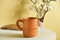 Etched Print Unglazed Terracotta Mug -Utensils-Sowpeace-Etched Print Unglazed Terracotta Mug-Terr-Uten-Terr-CMUGH-Sowpeace