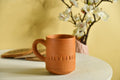 Etched Print Unglazed Terracotta Mug -Utensils-Sowpeace-Etched Print Unglazed Terracotta Mug-Terr-Uten-Terr-CMUGH-Sowpeace