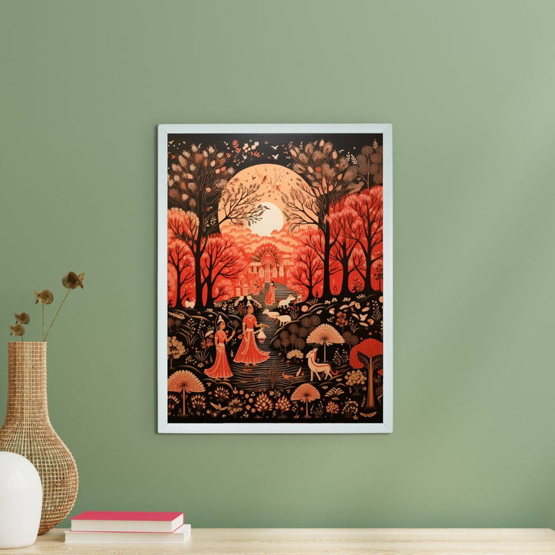 Find Your Rural Harmony: Sowpeace Handcrafted Canvas Prints – Premium Indian-Inspired Art for Elegant Home Decor – view 1